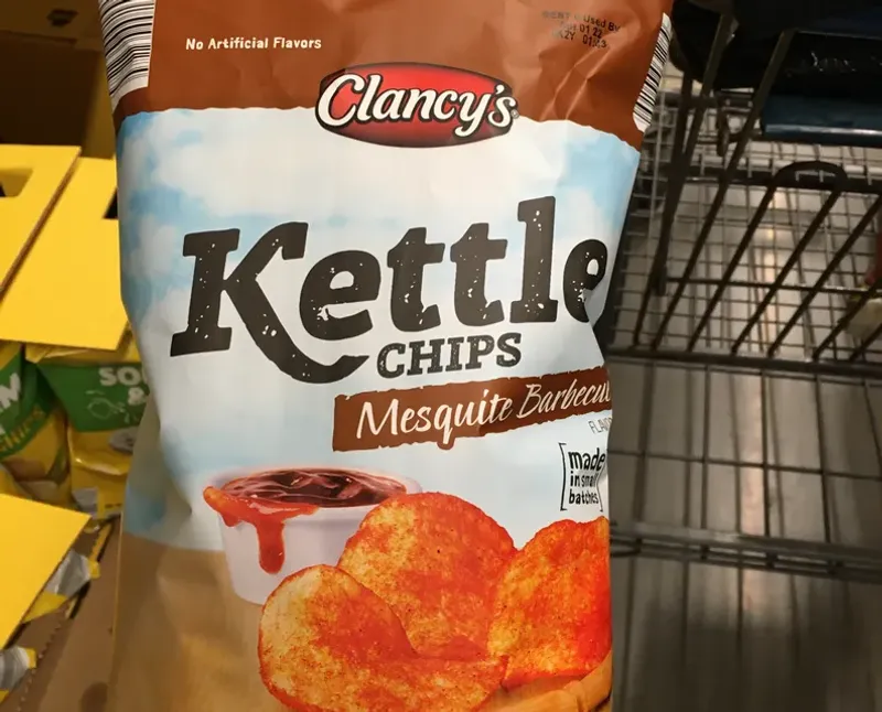 Clancy's Mesquite Barbecue Kettle Chips