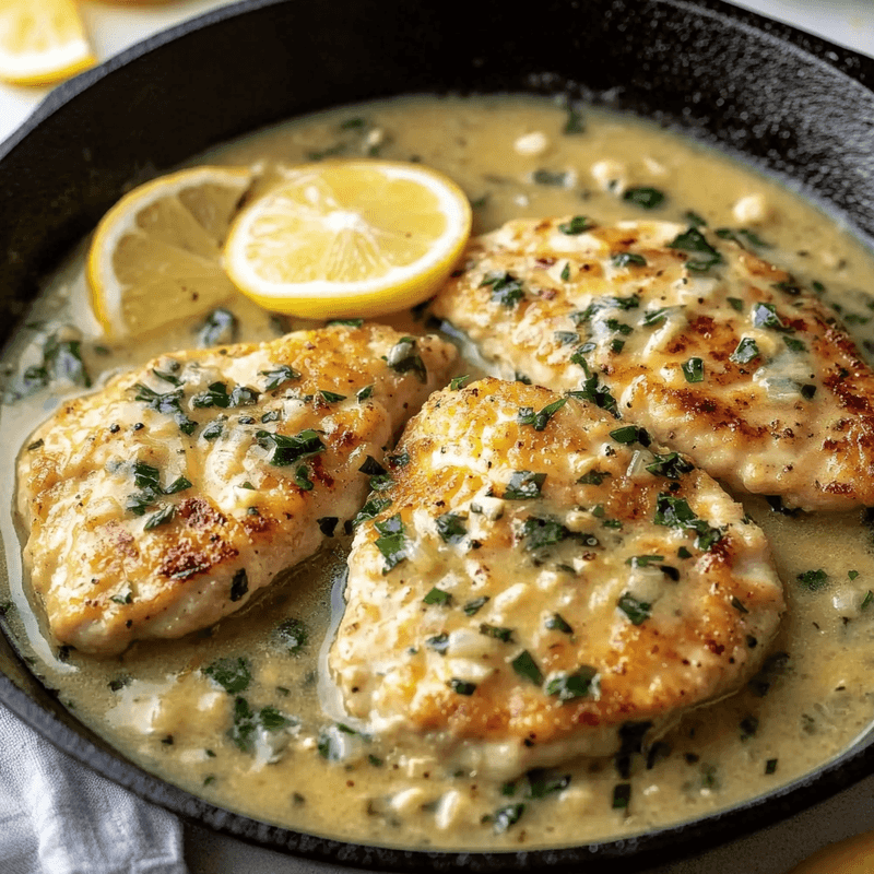 Chicken Piccata With Lemon Sauce