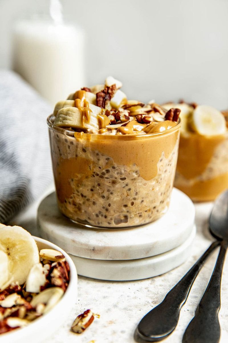 Peanut Butter Banana Oatmeal Bowl