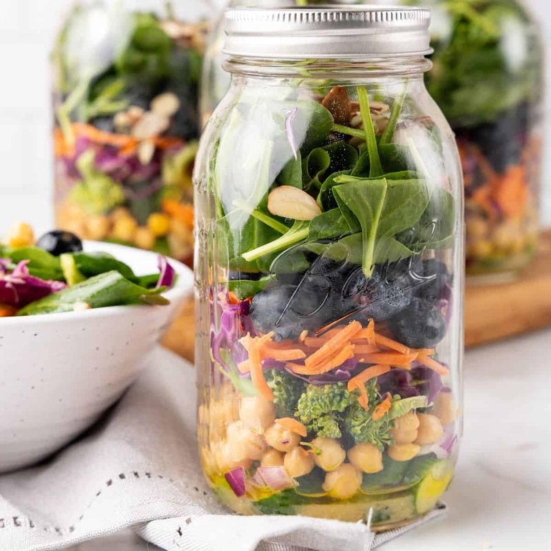 Mason Jar Salads