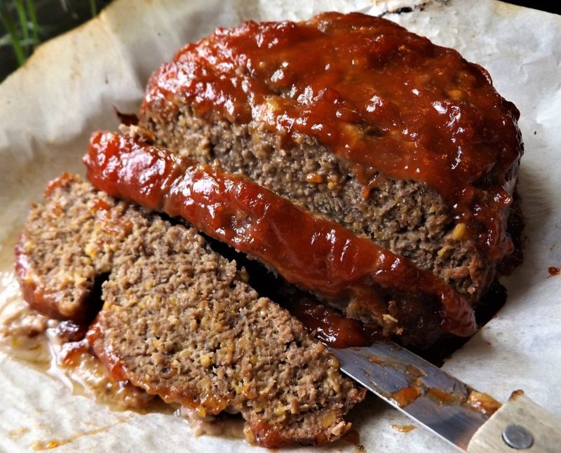Classic Glazed Beef Meatloaf