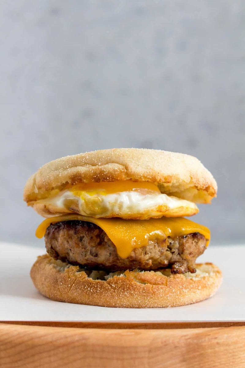 McDonald’s Sausage McMuffin With Egg