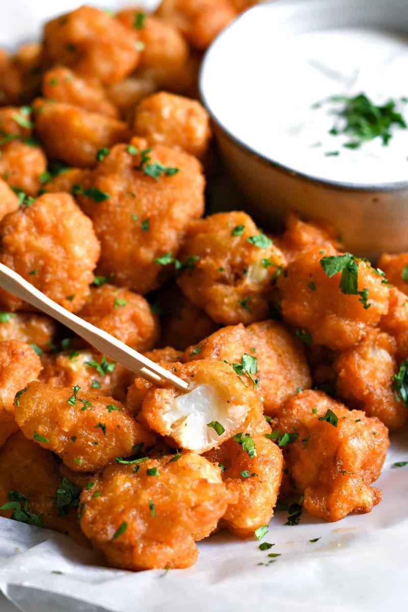 Cauliflower Buffalo 'Wings'