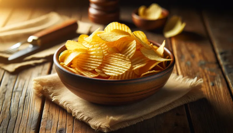 Salty Potato Chips