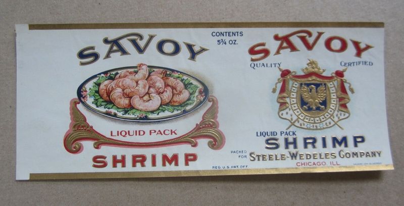1910s: Canned Shrimp