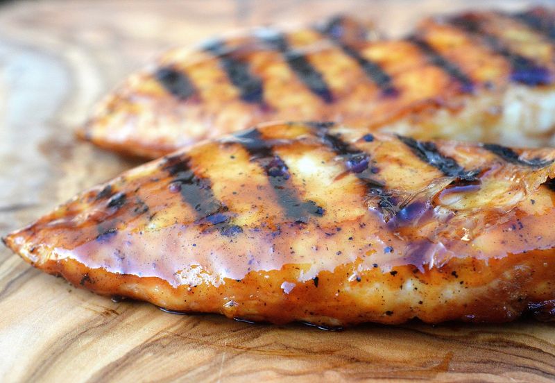 Honey-Bourbon Grilled Chicken
