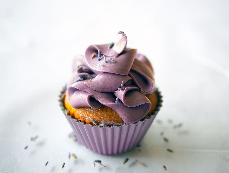 Lavender Vanilla Cupcakes