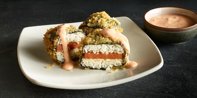 Crispy Spam Musubi