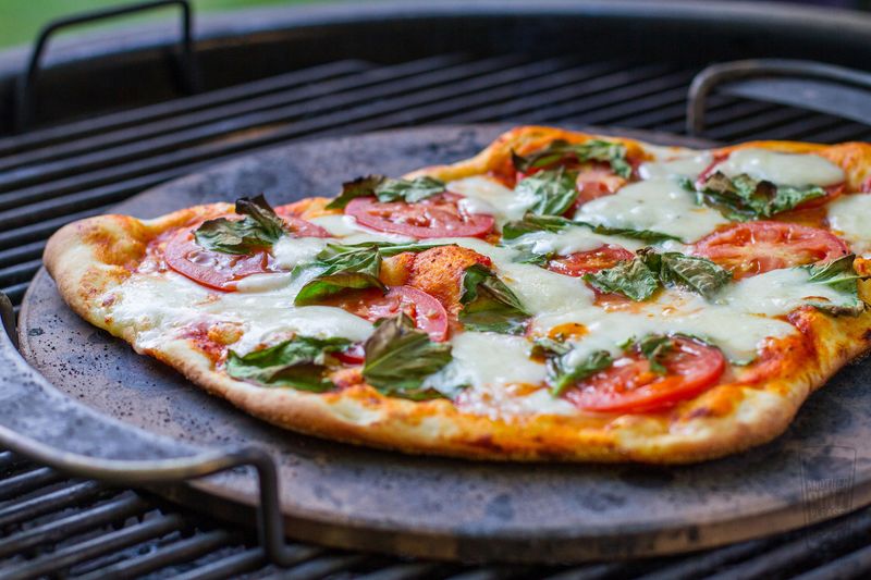 Charcoal-Grilled Pizza