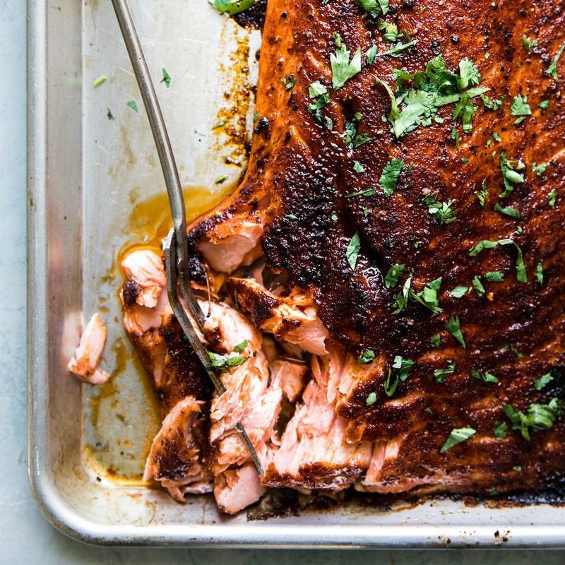 Sheet Pan Salmon & Veggies