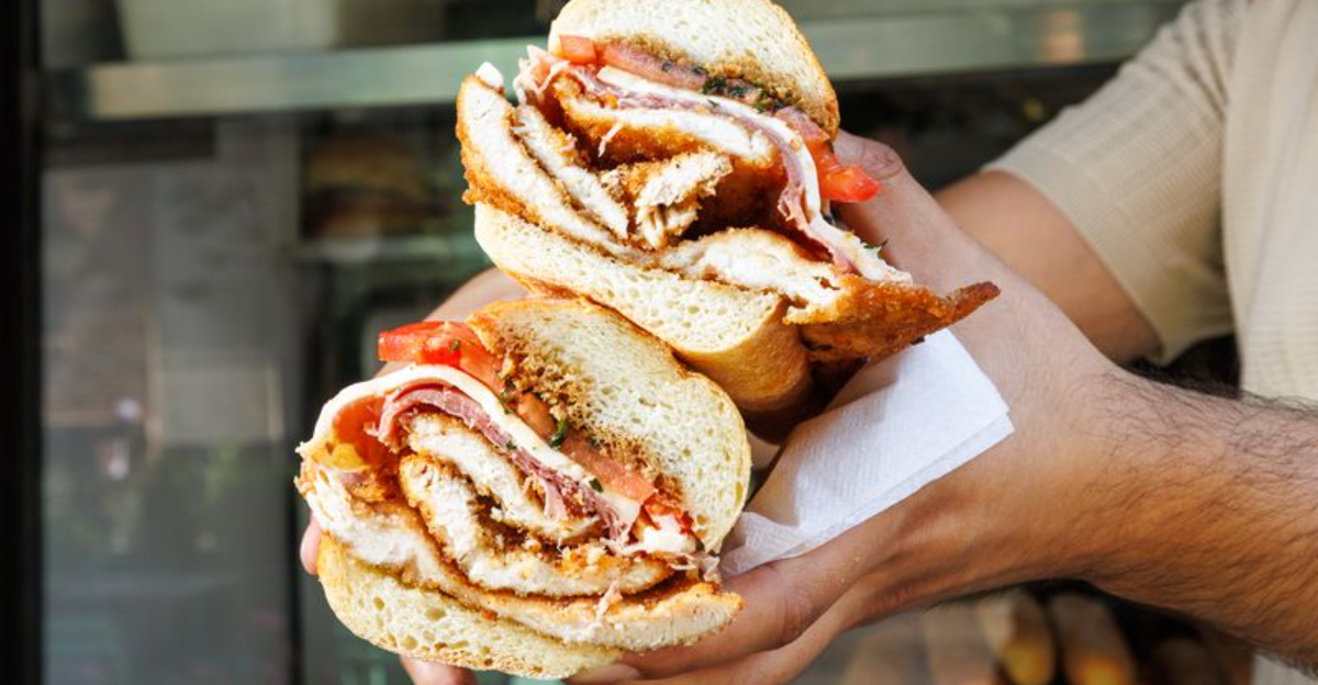 best chicken parmesan sandwich in each state
