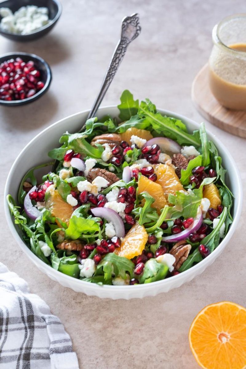 Zesty Pomegranate & Feta Salad