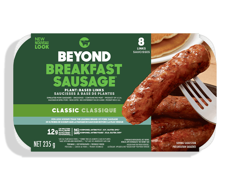 Beyond Meat Plant-Based Breakfast Links