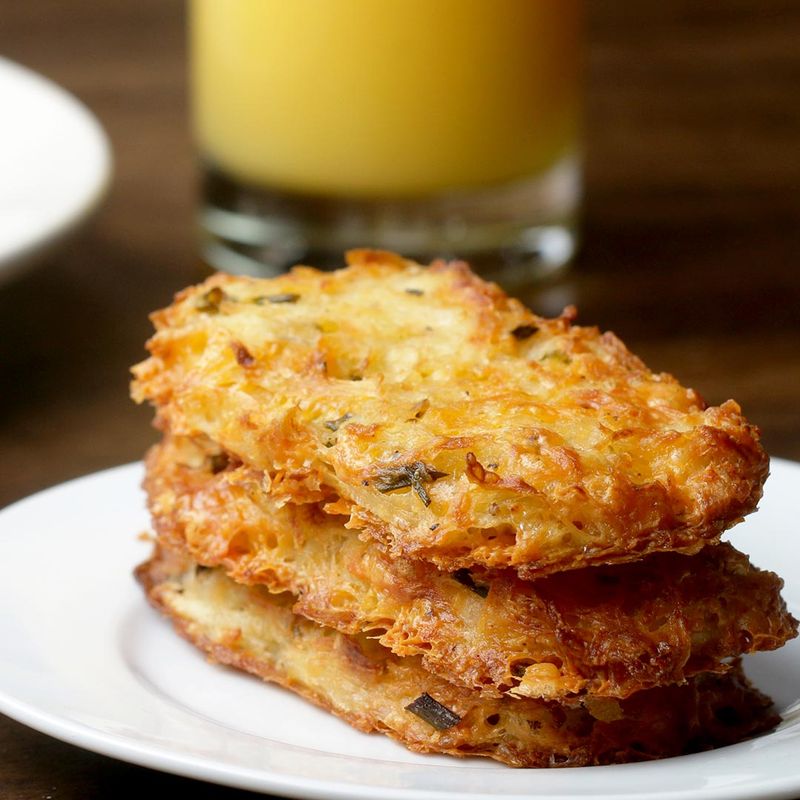 Cheesy Hash Brown Patties