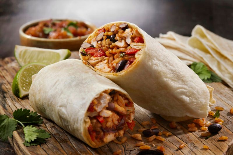 Chicken Caesar Grilled Stuft Burrito