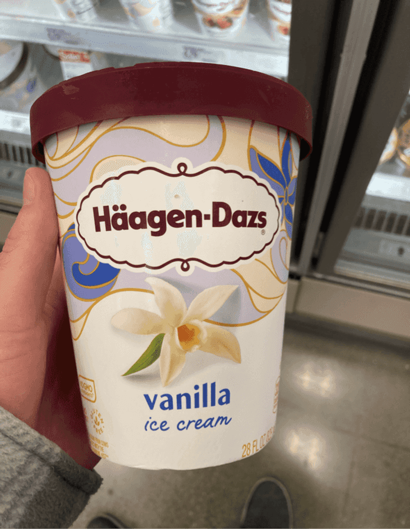 Häagen-Dazs Vanilla Bean