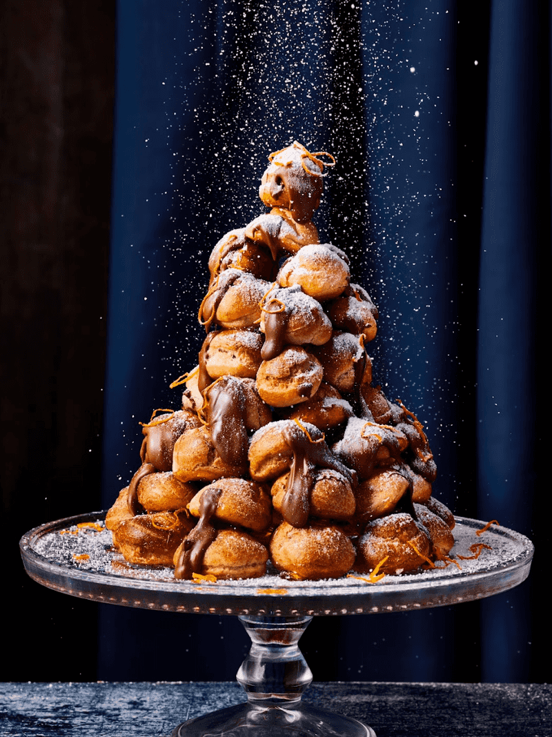 Choux Pastry Tower
