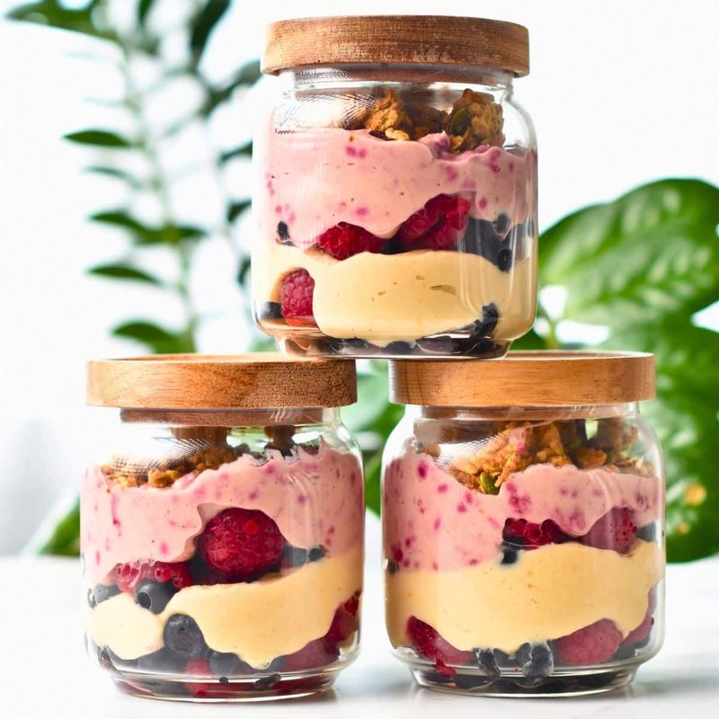 Sugary Yogurt Parfaits