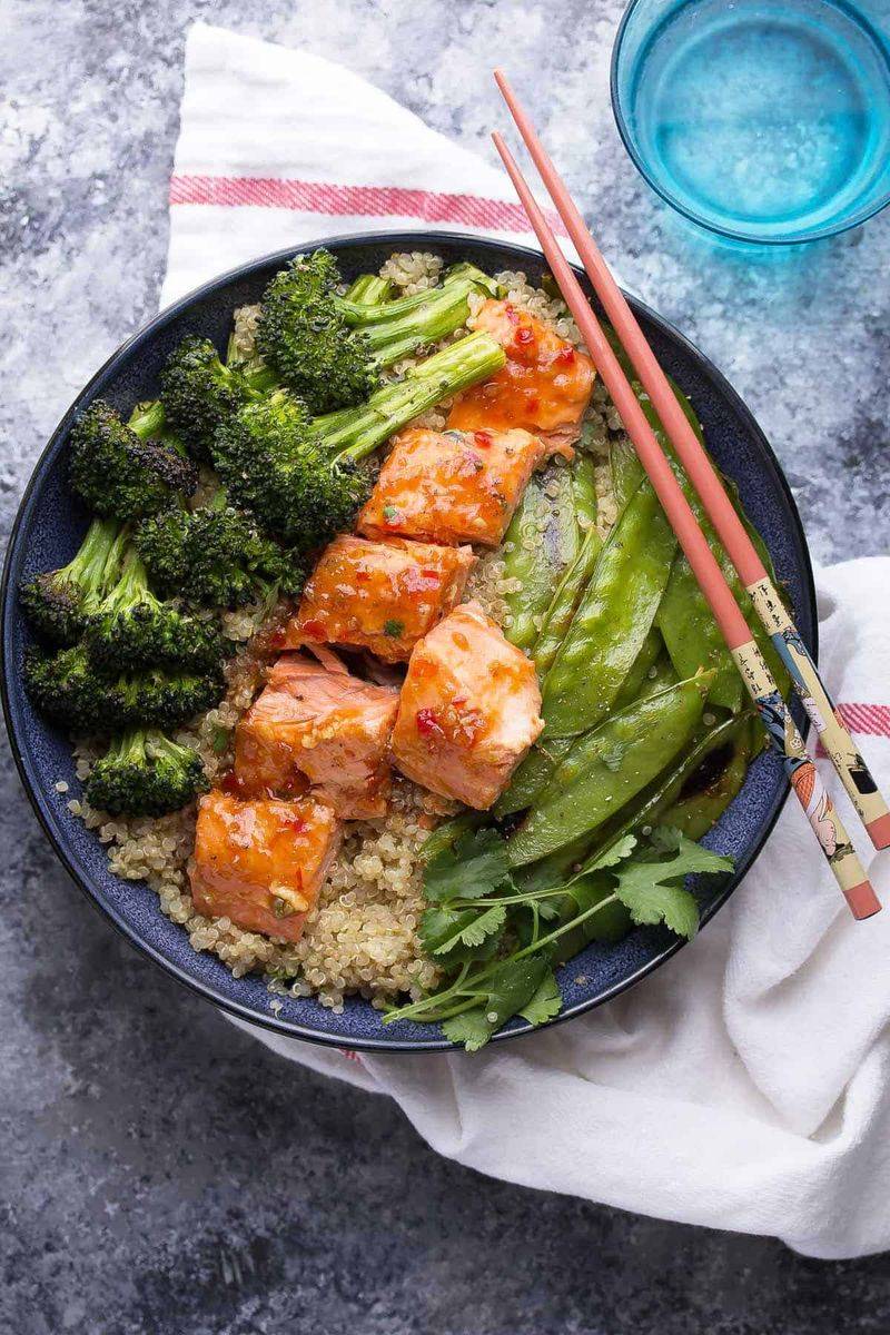Salmon And Quinoa Power Bowl