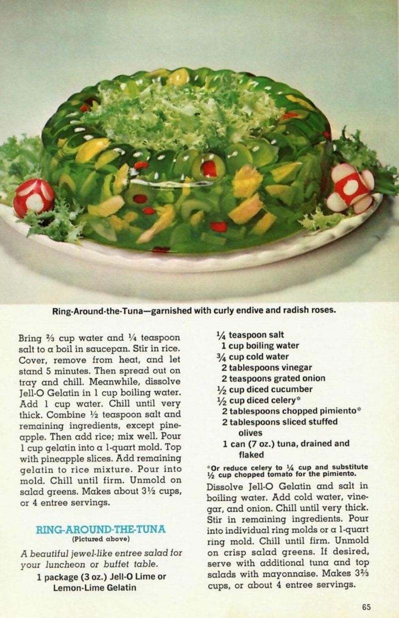 Tuna and Jell-O Pie
