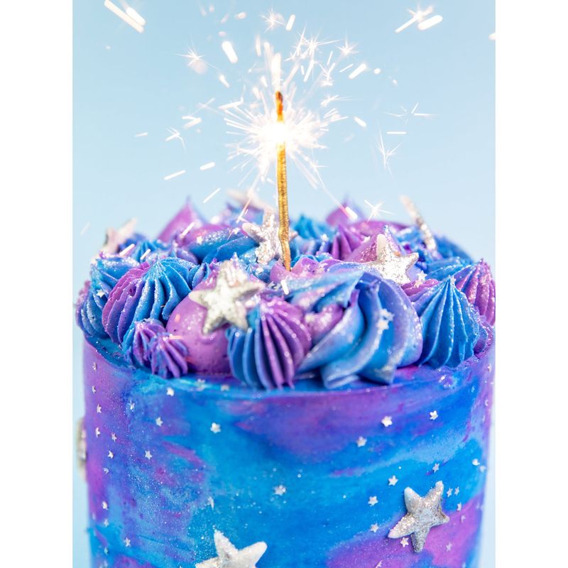 Galaxy Swirl Cake