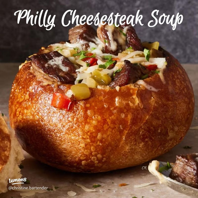 Soup In A Bread Bowl