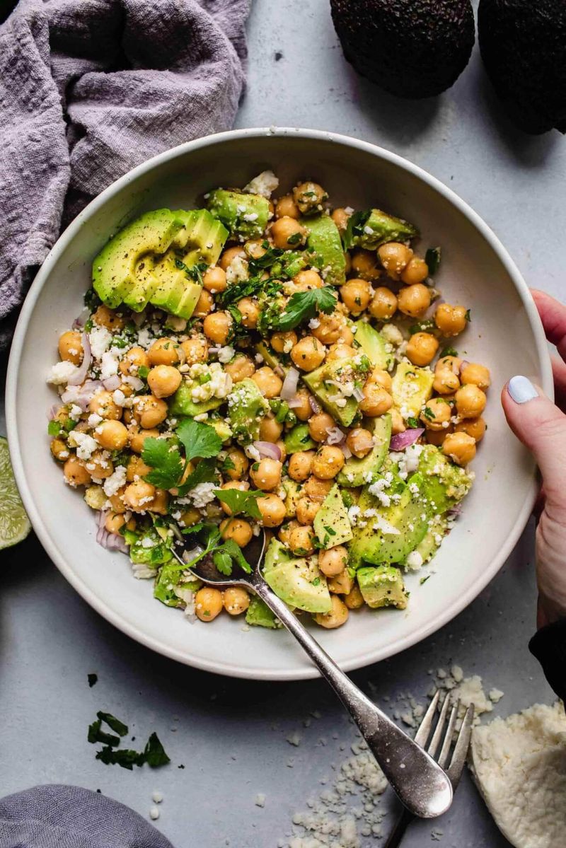 Chickpea Avocado Salsa