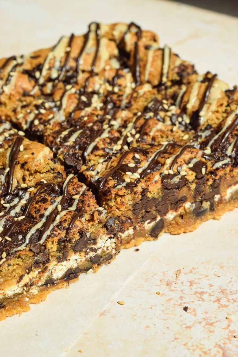 Halwa Chocolate Swirl Cookies