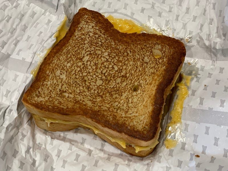 Sonic Grilled Cheese Burger