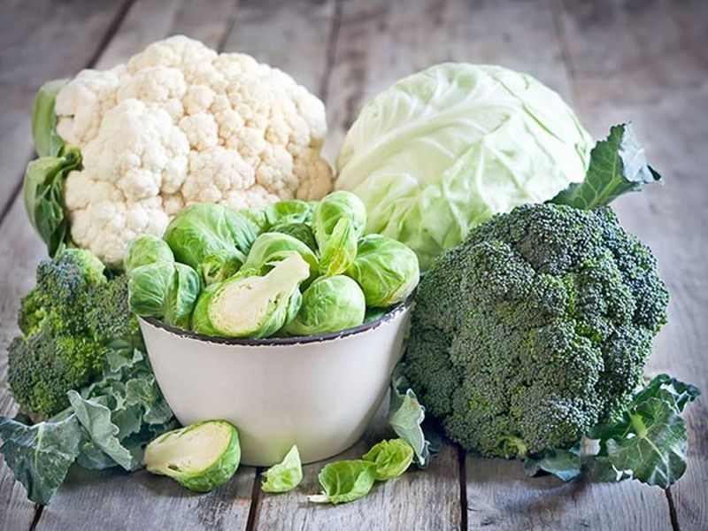 Raw Cruciferous Vegetables