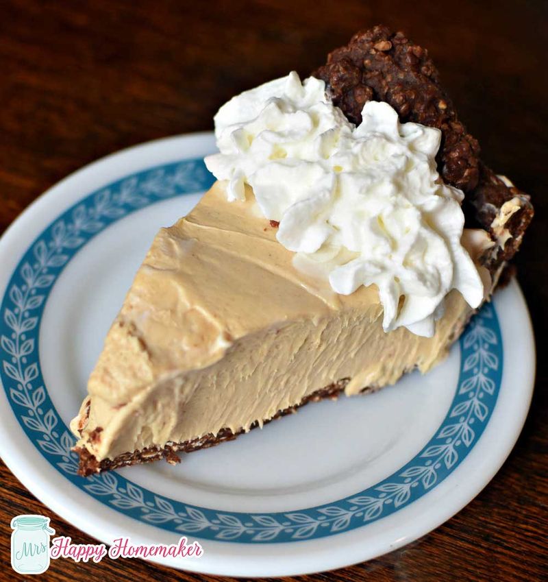 No-Bake Peanut Butter Pie With Packaged Cookies