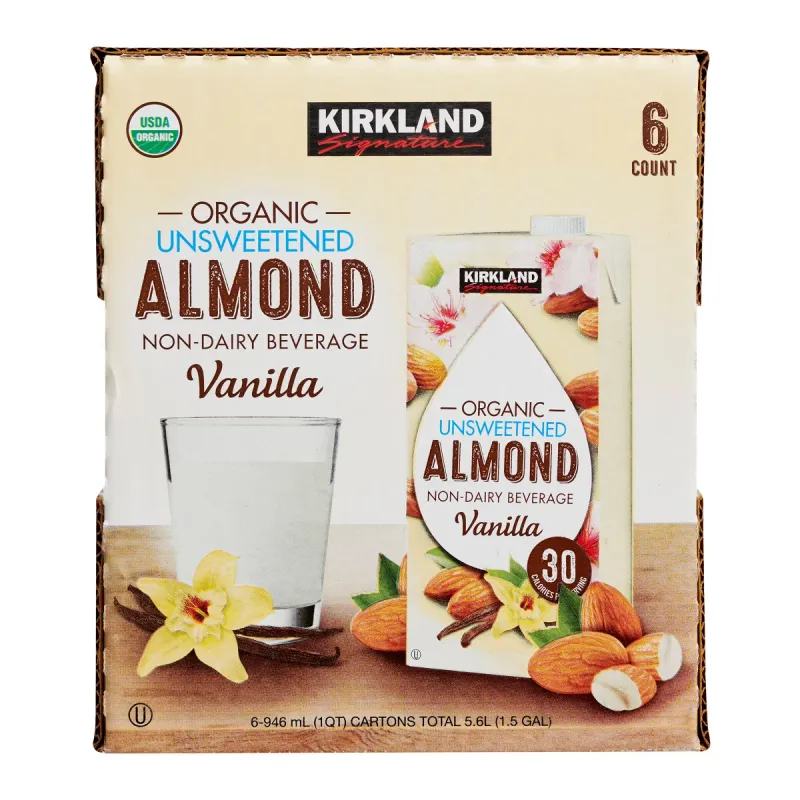 Kirkland Signature Organic Almond Milk