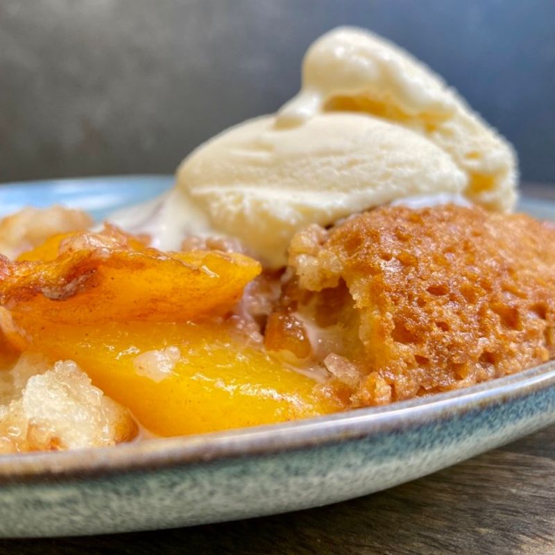 Nana's Peach Cobbler Magic