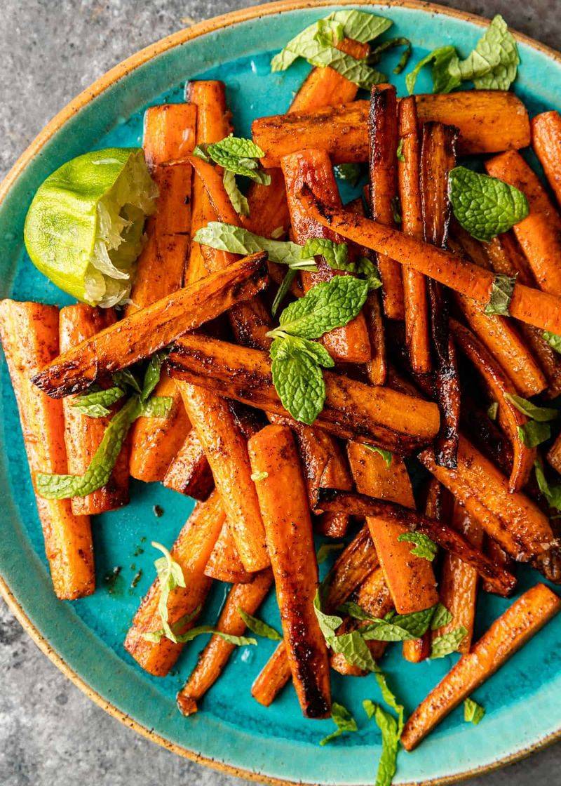 Spiced Carrot Sticks