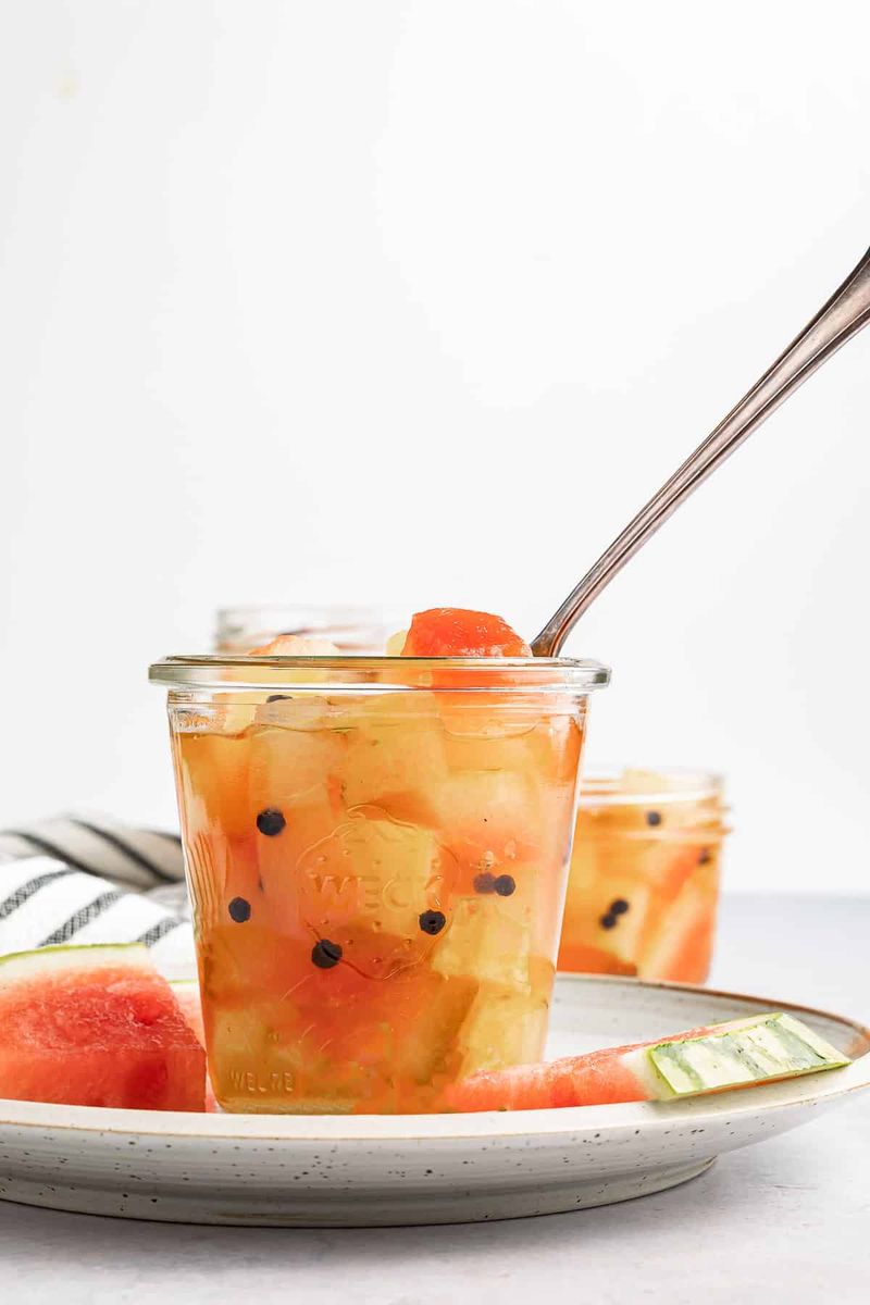 Pickled Watermelon Rind