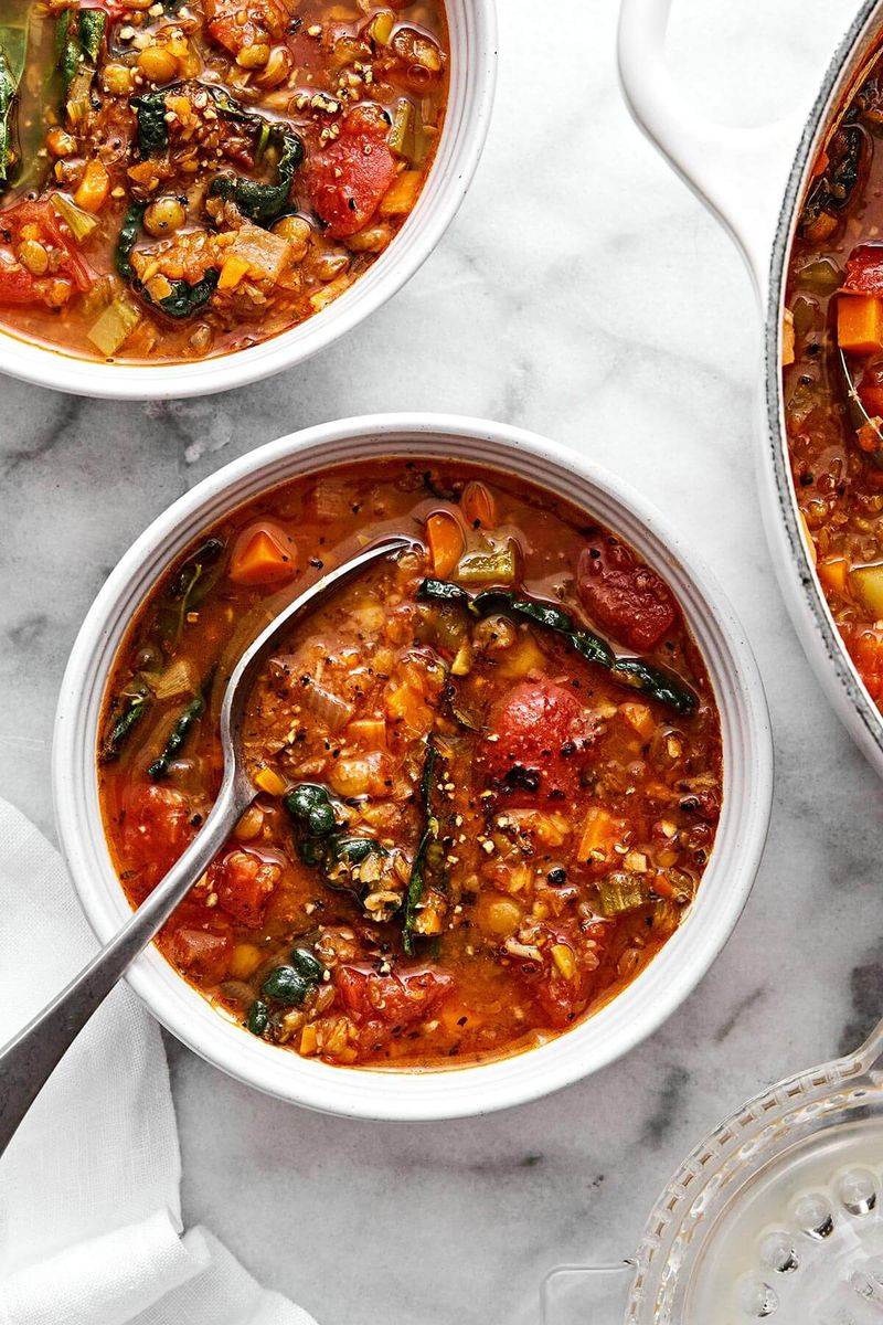 Lentil And Vegetable Soup