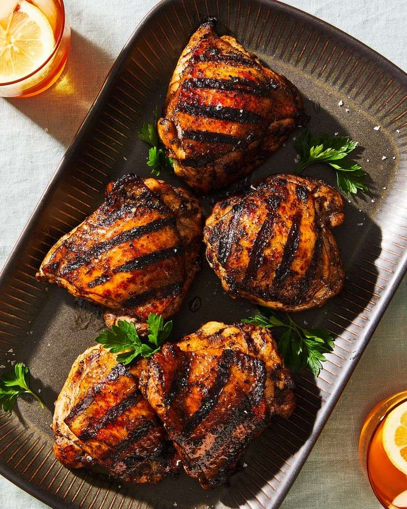 Caribbean Jerk Chicken Thighs