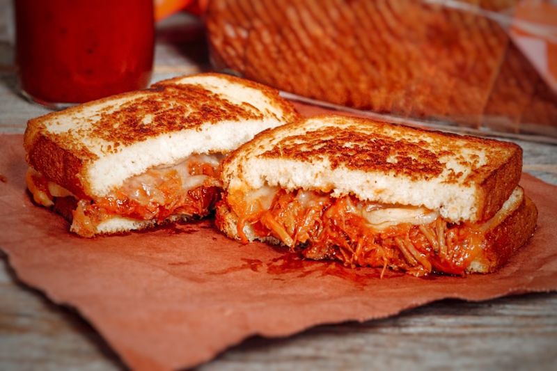 Air Fryer Grilled Cheese Sandwiches