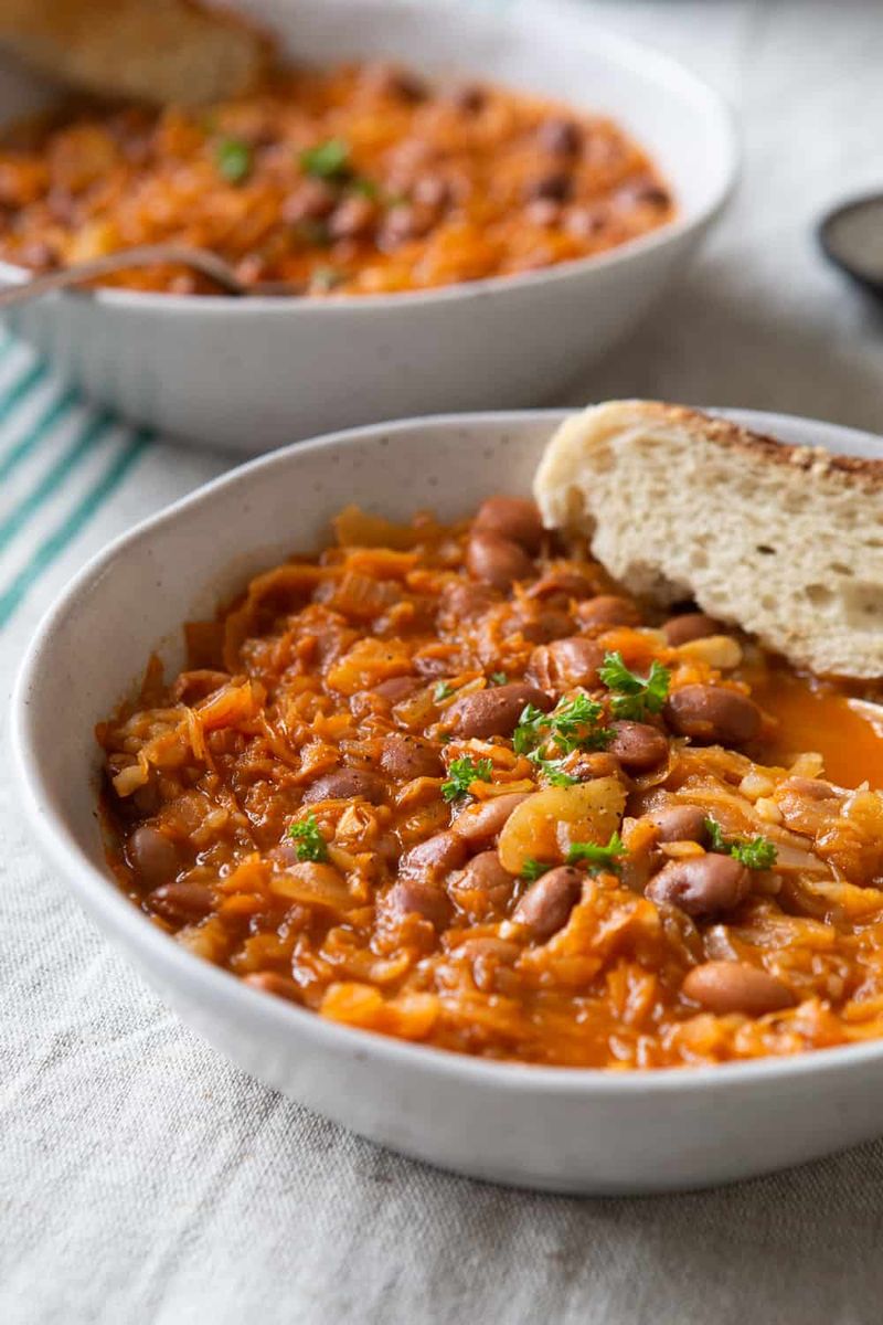 Sauerkraut And White Bean Stew