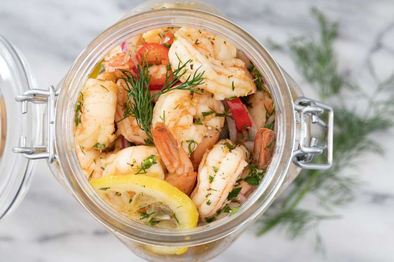 Chilled Pickled Shrimp