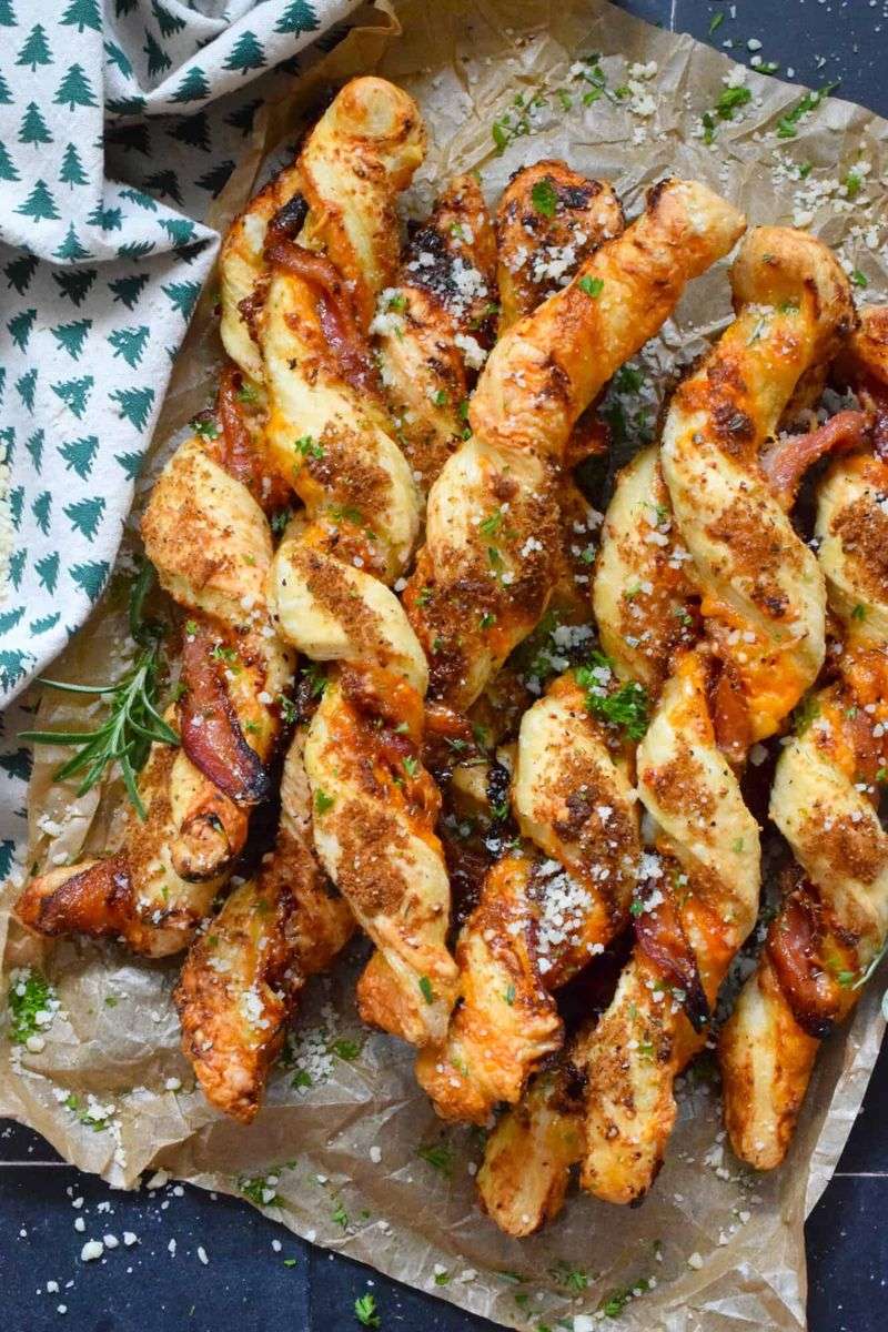 Cheddar Herb Biscuit Twists