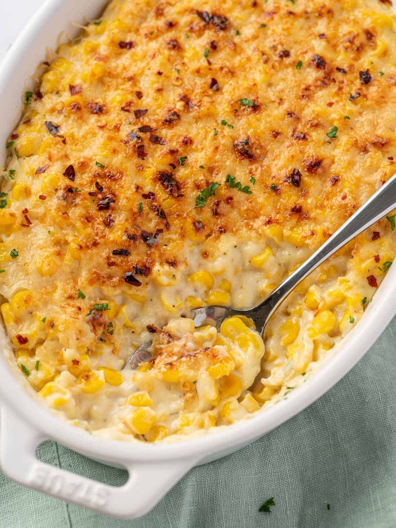 Creamy Baby Corn Casserole