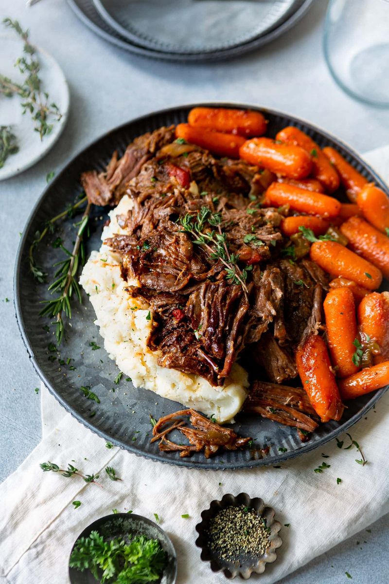 Sunday Pot Roast With Root Vegetables