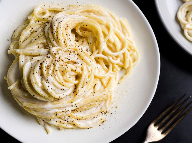 Pasta With Cream Sauce