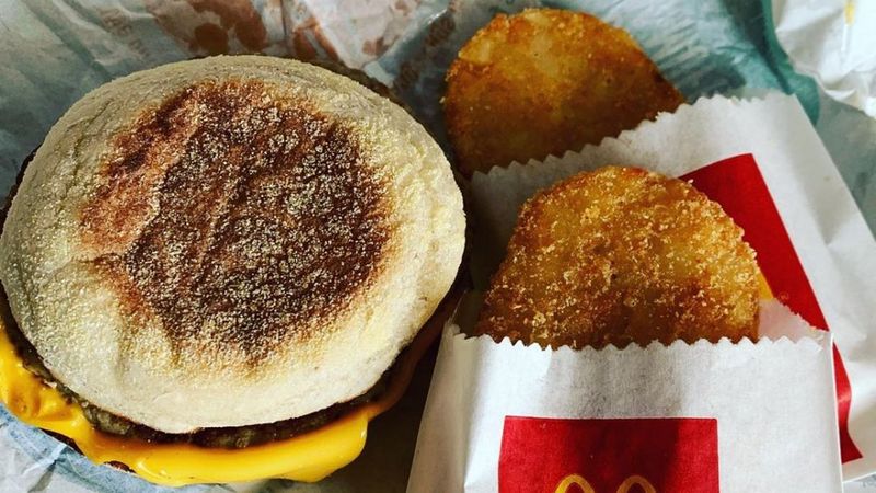 Sausage McMuffin With Egg + Hash Browns