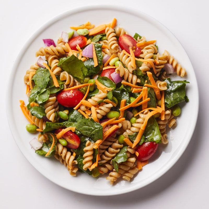 Veggie-Packed Rotini Salad