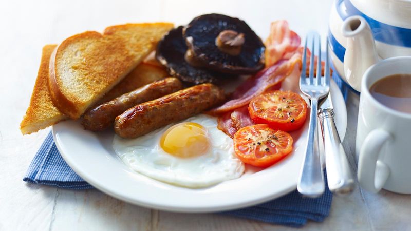Full English Breakfast (Grilled, Smaller Portion)