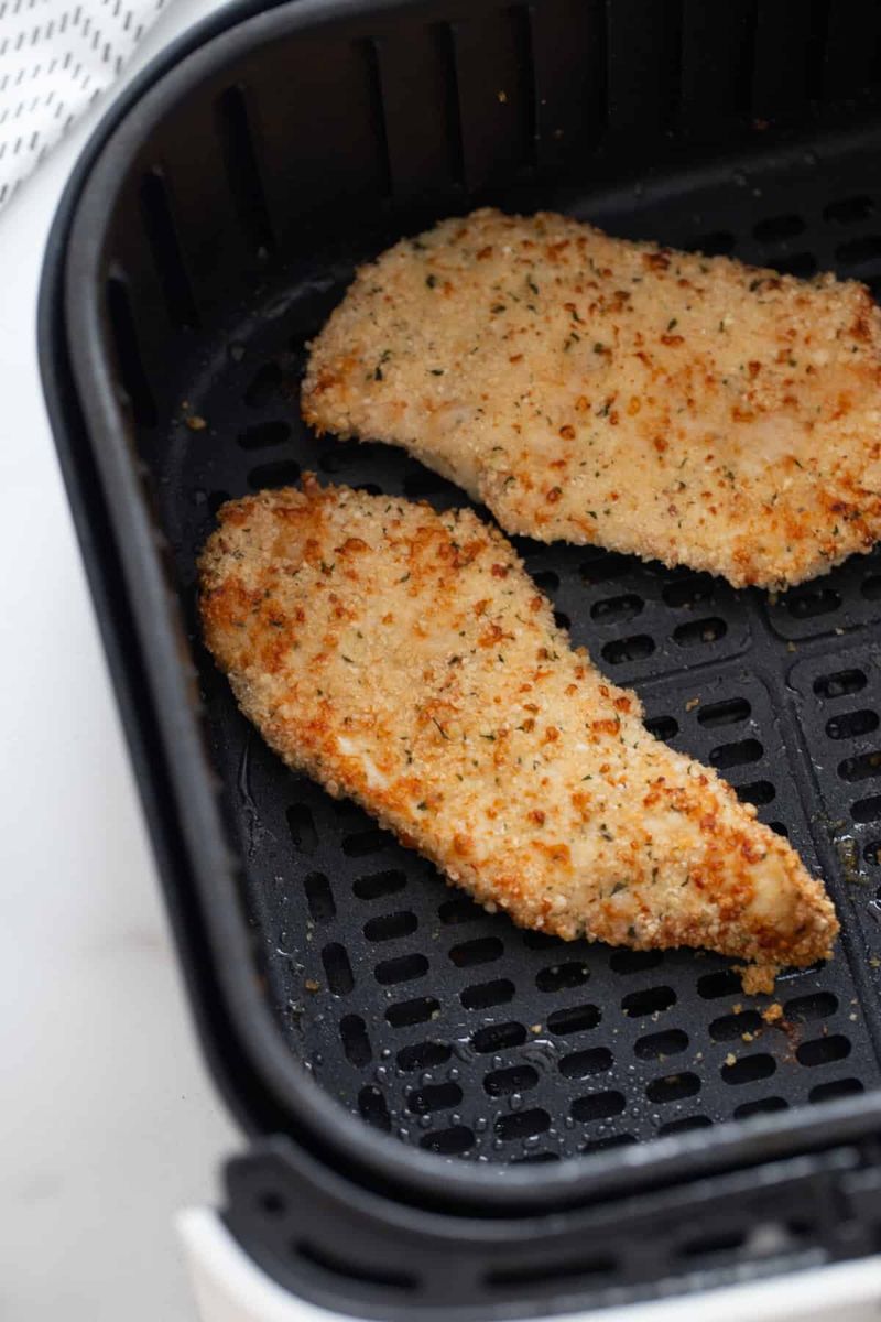 Crispy Air Fryer Chicken Cutlets (Almond Flour Crust)