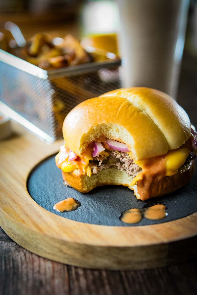 Smash Burgers With Secret Sauce