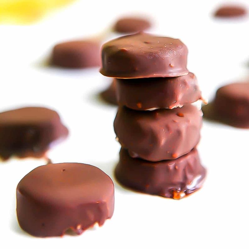 Frozen Chocolate Banana Bites